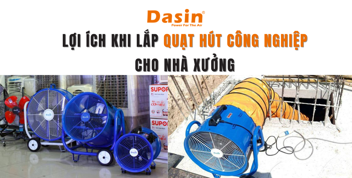 Lợi Ích Khi Lắp Quạt Hút công Nghiệp Cho Nhà Xưởng